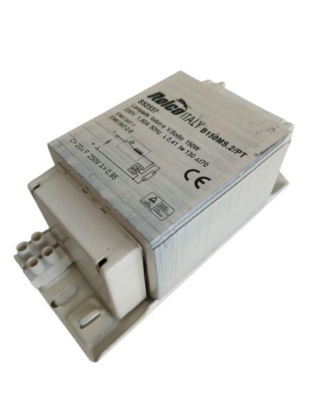 Alimentation Relco s52537 b150ms 2/pt pour lampes à halogénures de sodium de 150 W